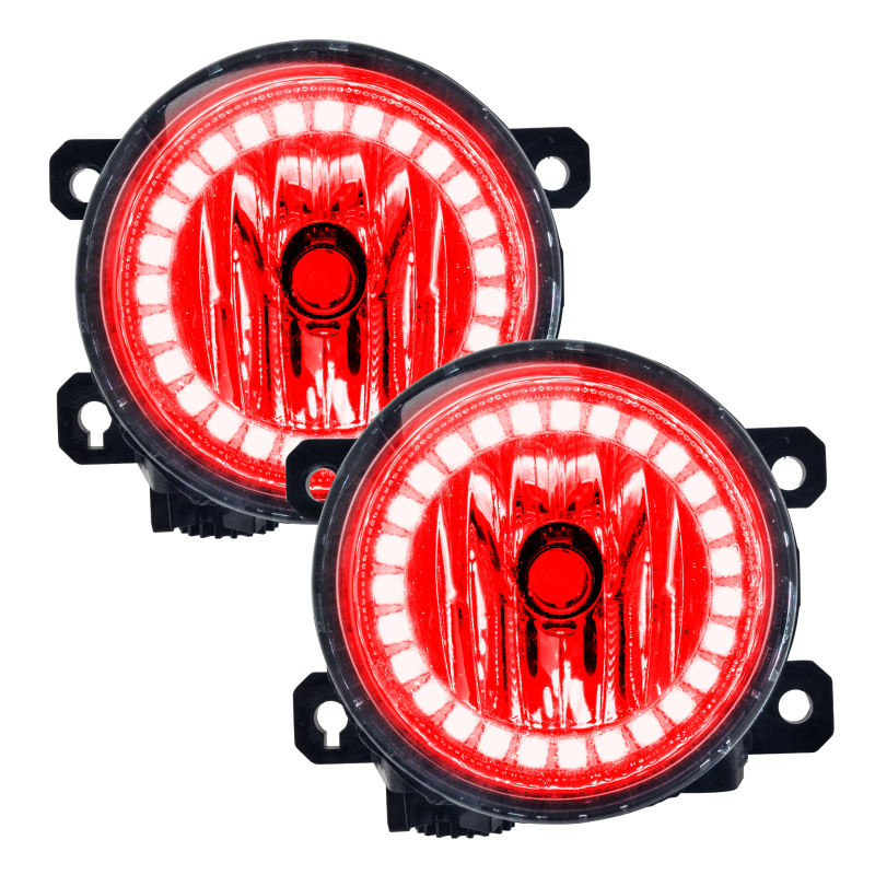 Honda CRZ Fog Light Halo Kit - ORACLE Lighting - Red - `10-`16